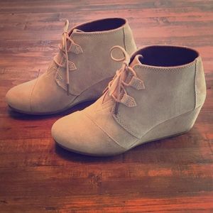 Toms | Wedge Bootie